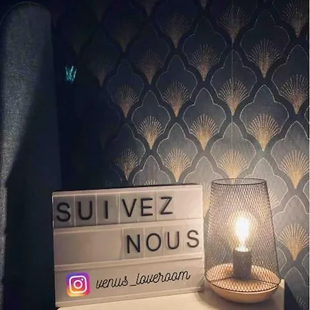 Апартаменты Venus Escapade Romantique Avec Jacuzzi